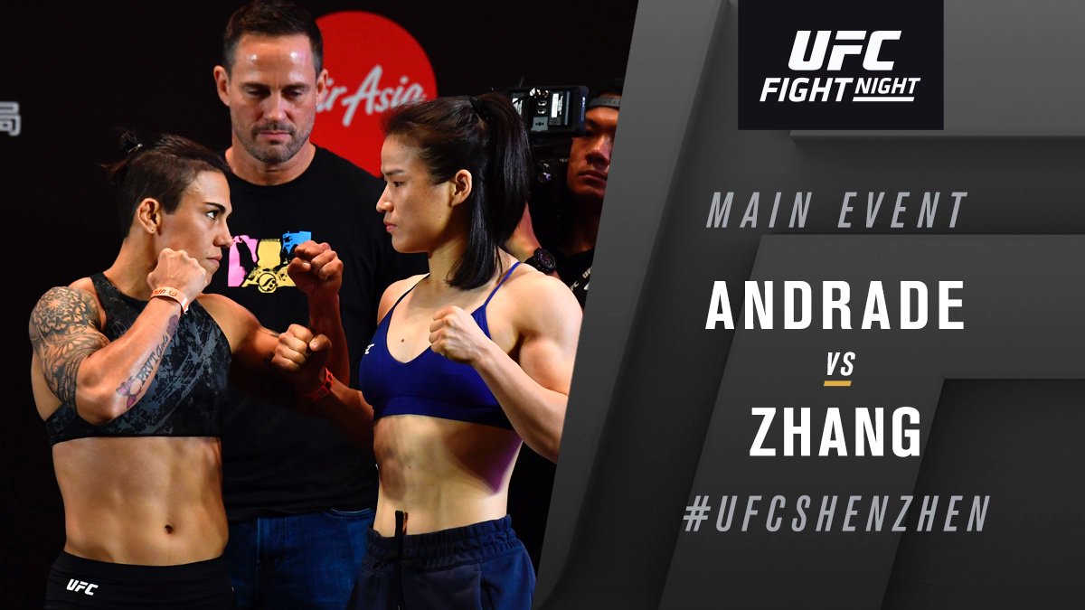Jessica Andrade contre Weili Zhang
