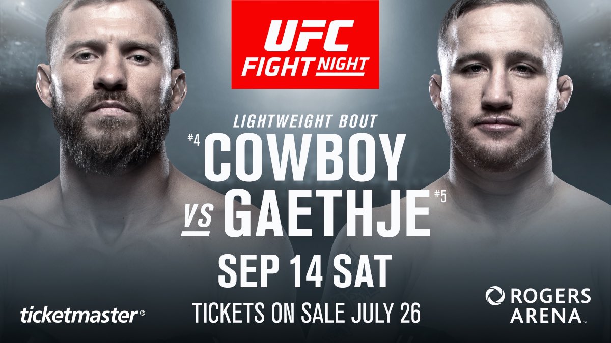 UFC Vancouver - Poster et affiche