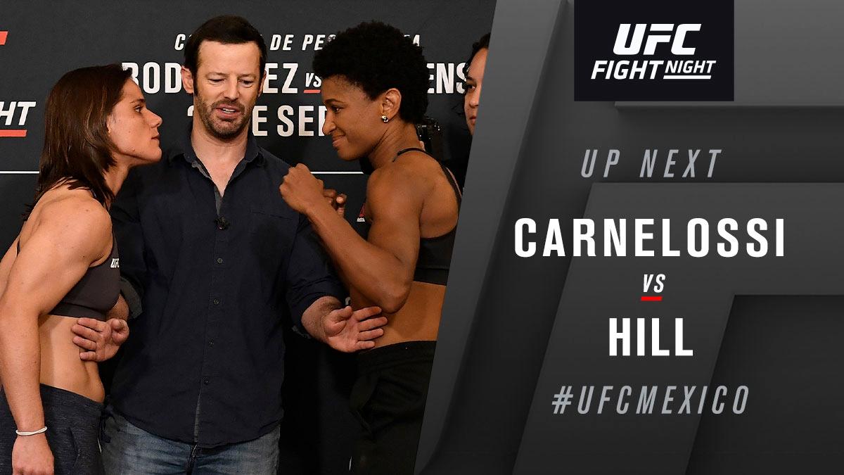 Angela Hill contre Ariane Carnelossi