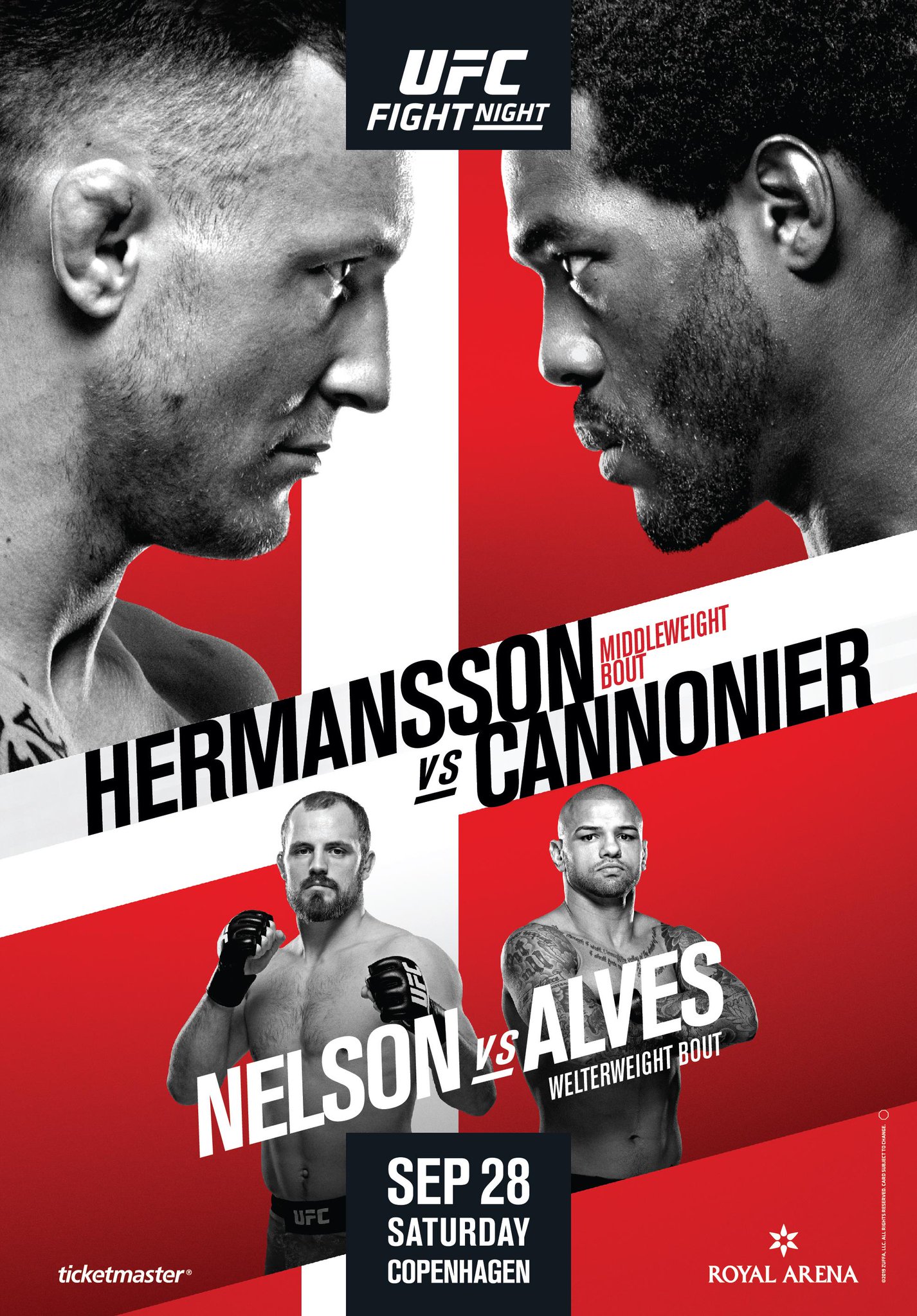 UFC Copenhagen - Poster et affiche