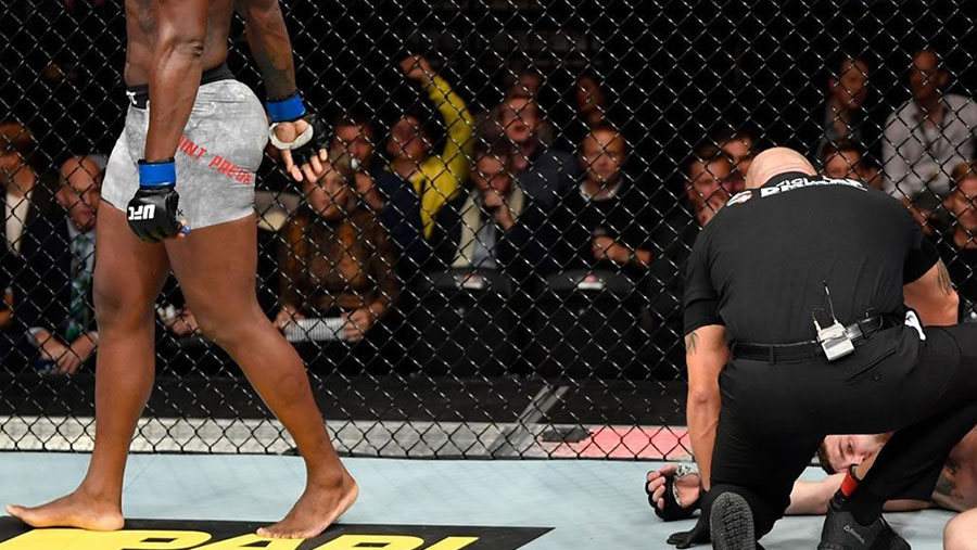 Michal Oleksiejczuk contre Ovince St. Preux