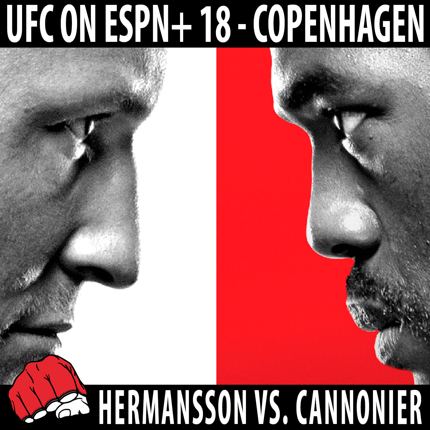 UFC Copenhagen - Horaires