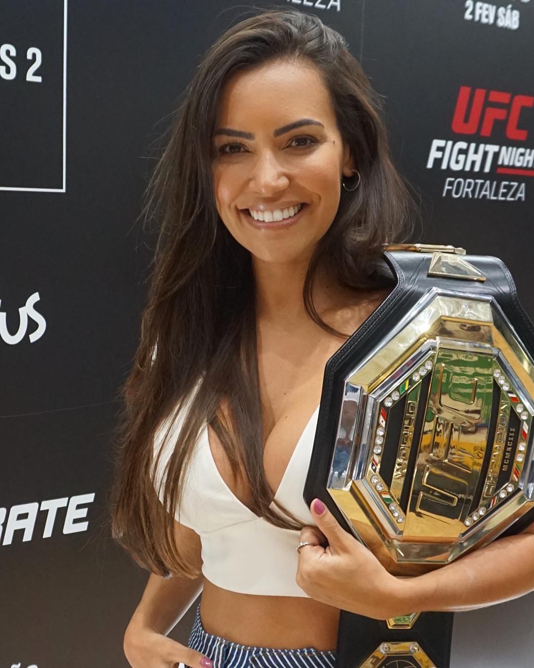 UFC Octagon girls Fortazela