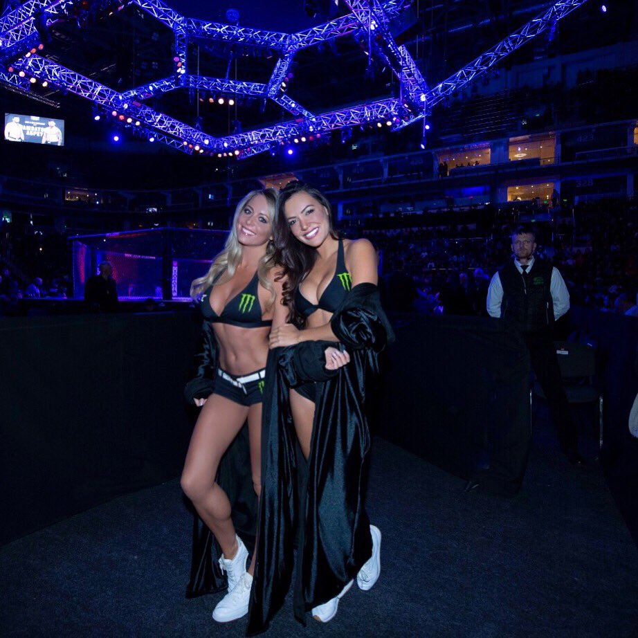 UFC Moscow Octagon girls