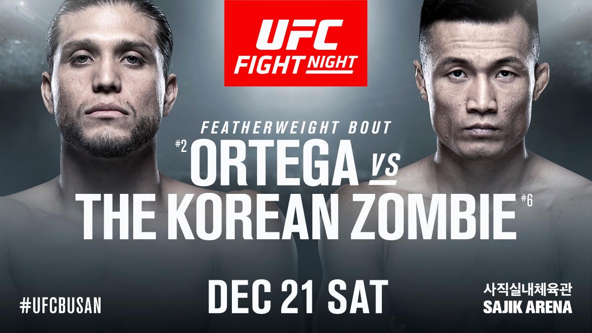 UFC on ESPN+ 23 - Busan - Poster et affiche