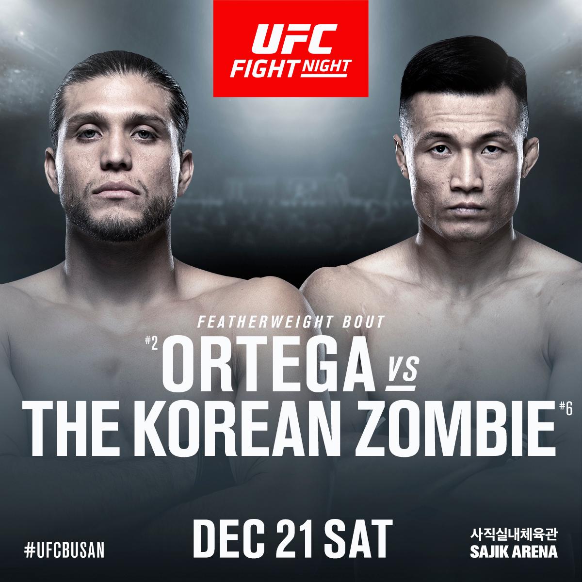 UFC on ESPN+ 23 - Busan - Poster et affiche
