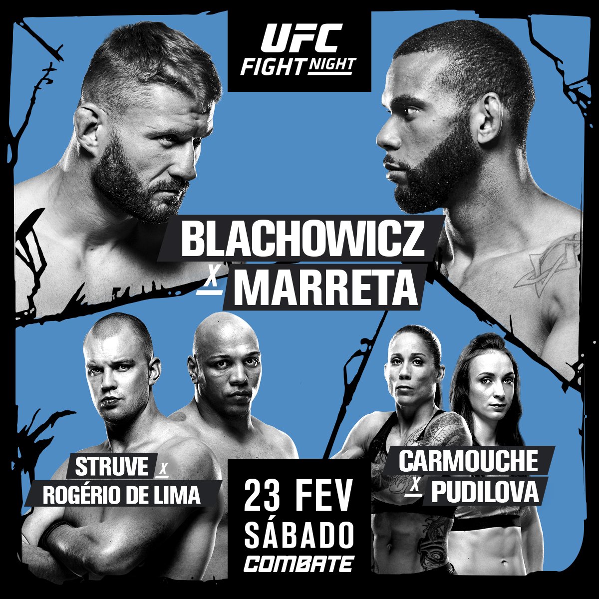 Poster/affiche UFC on ESPN+ 3 - Prague