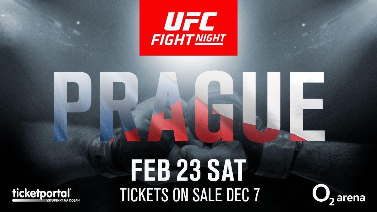 Poster/affiche UFC on ESPN+ 3 - Prague