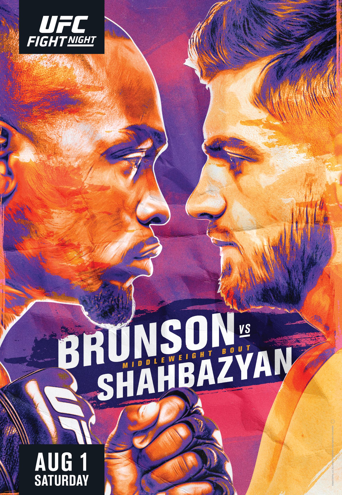 UFC on ESPN+ 31 - Las vegas - Poster et affiche