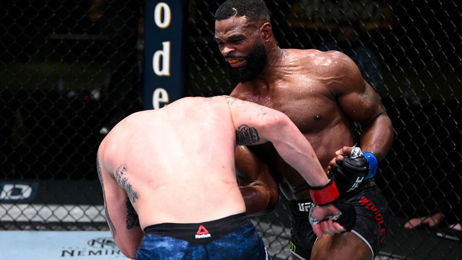 Colby Covington contre Tyron Woodley