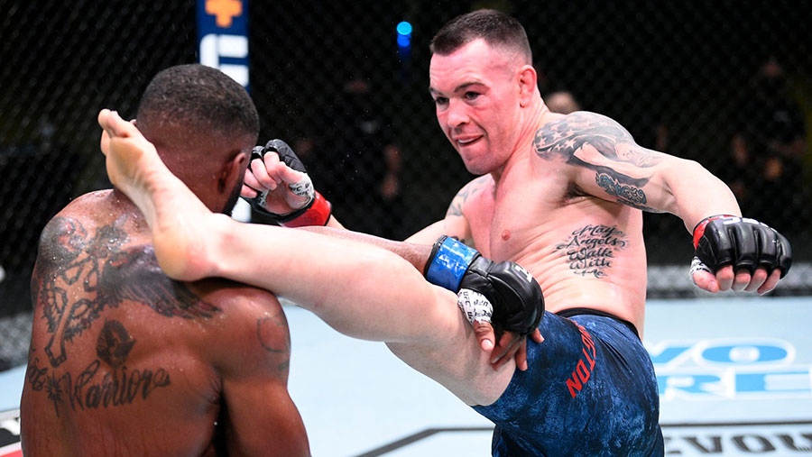 Colby Covington contre Tyron Woodley