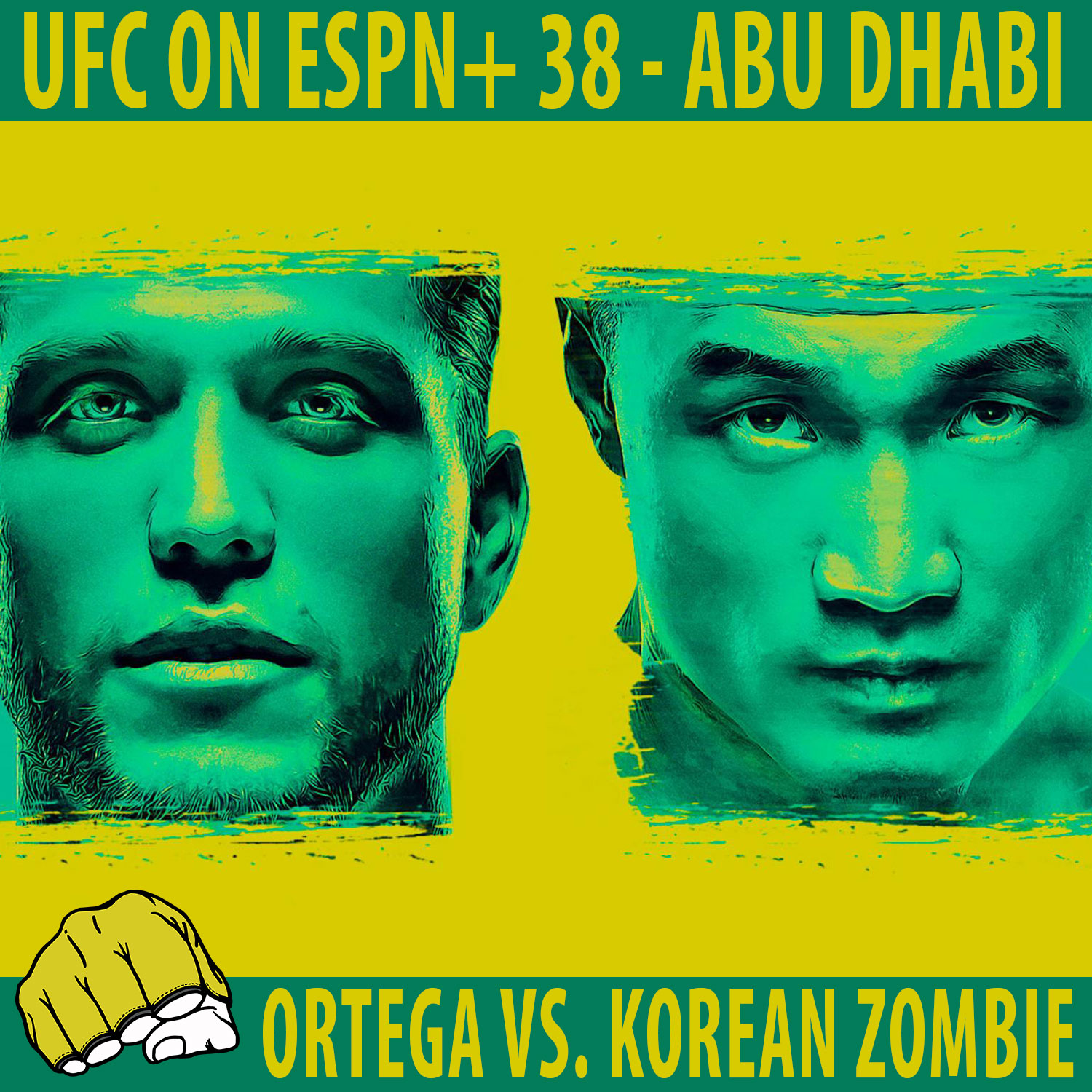 UFC on ESPN+ 38 - Abu Dhabi - Poster et affiche