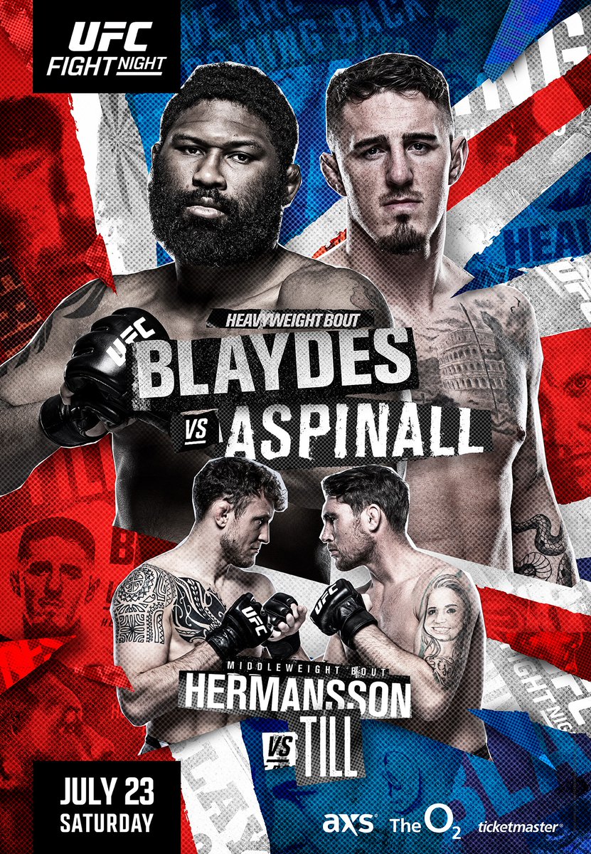 UFC on ESPN+ 66 - Londres - Poster et affiche