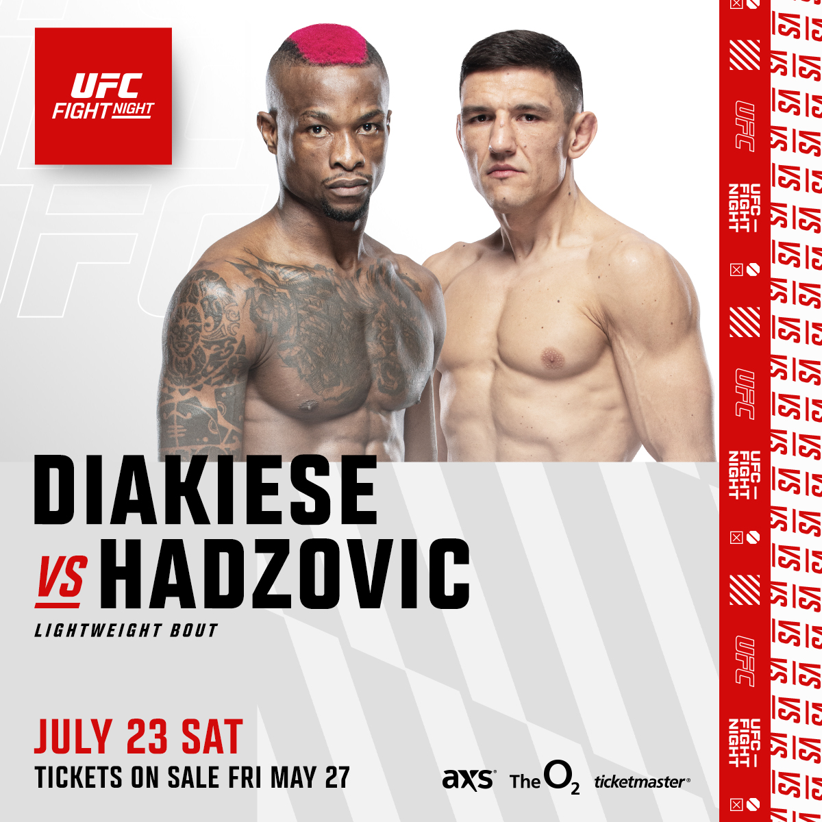 UFC on ESPN+ 66 - Londres - Poster et affiche