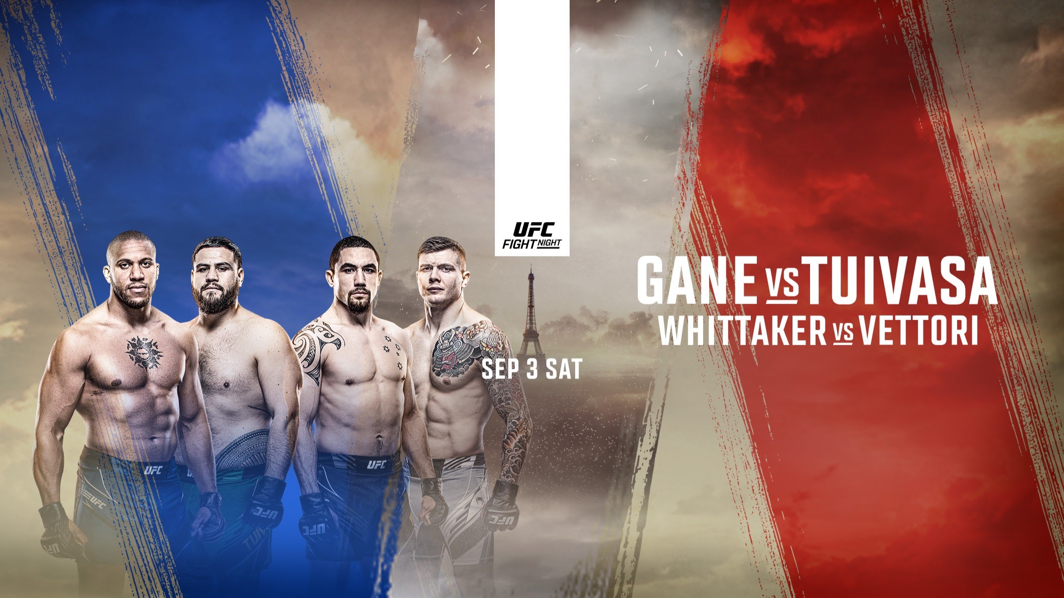 UFC on ESPN+ 67 - Paris - Poster et affiche