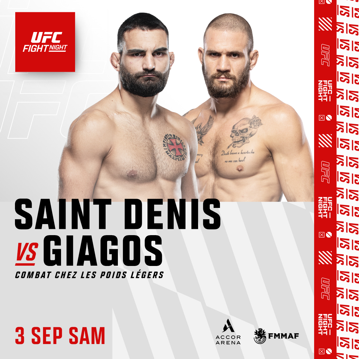 UFC on ESPN+ 67 - Paris - Poster et affiche