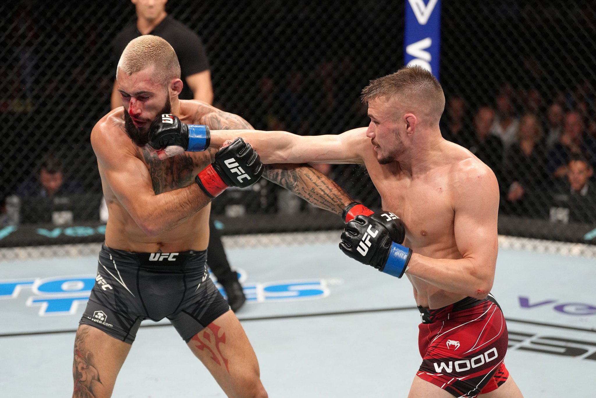 UFC on ESPN+ 67 - Paris - Photos : Nathaniel Wood vs. Charles Jourdain