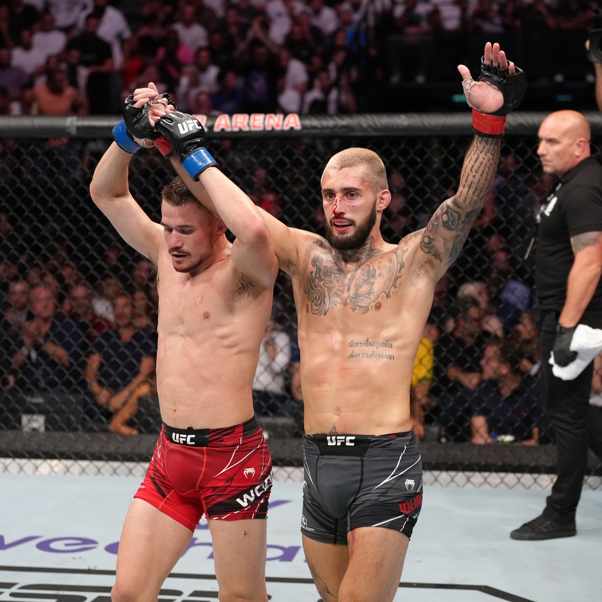 UFC on ESPN+ 67 - Paris - Photos : Nathaniel Wood vs. Charles Jourdain