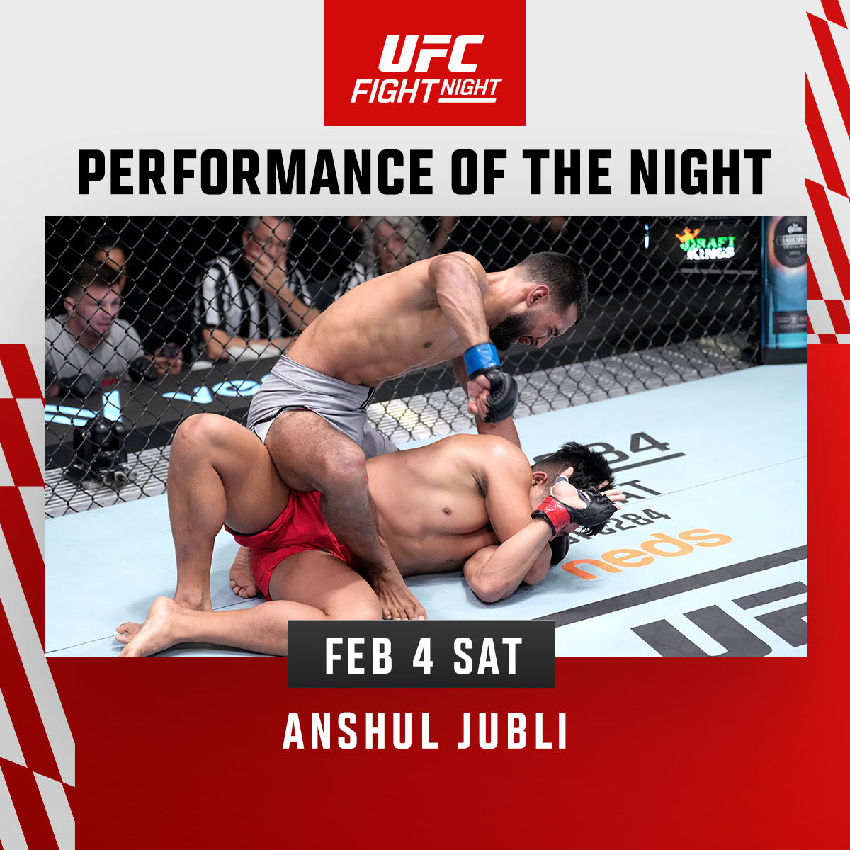 UFC on ESPN+ 76 - Anshul Jubli