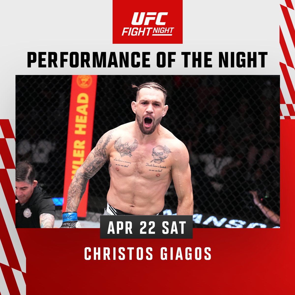 UFC on ESPN+ 80 - Christos Giagos