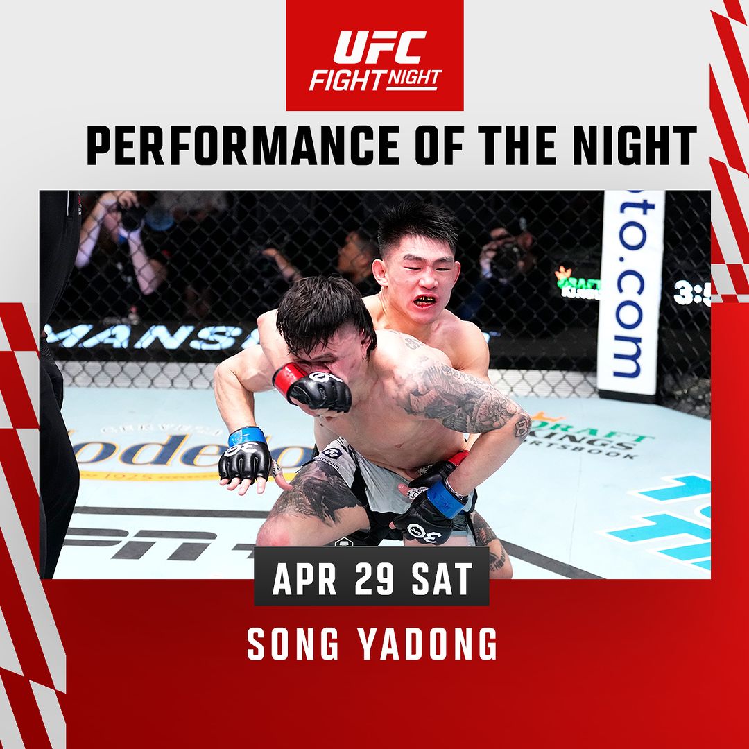 UFC on ESPN+ 81 - Yadong Song