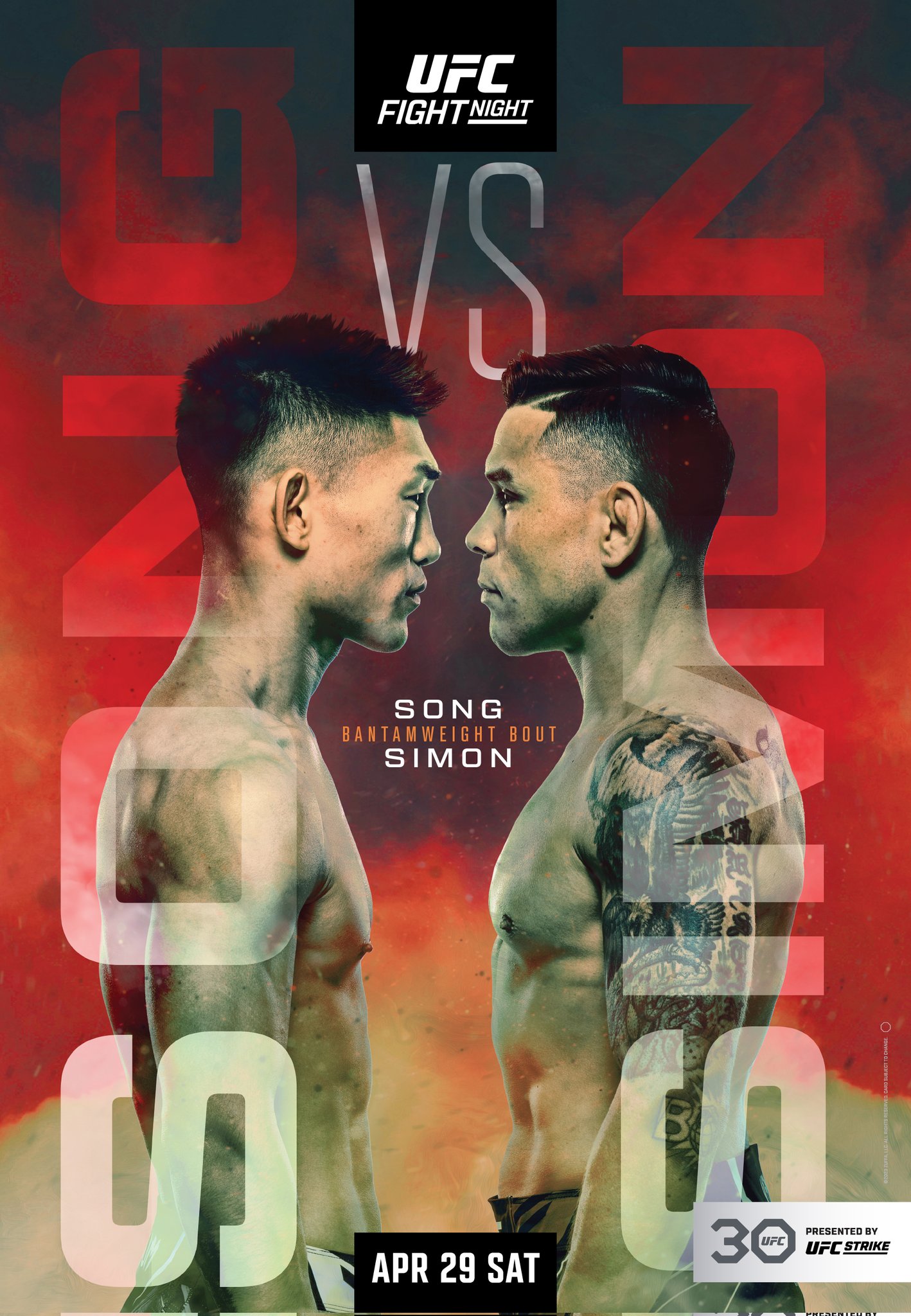 UFC ON ESPN 45 - Las vegas - Poster et affiche