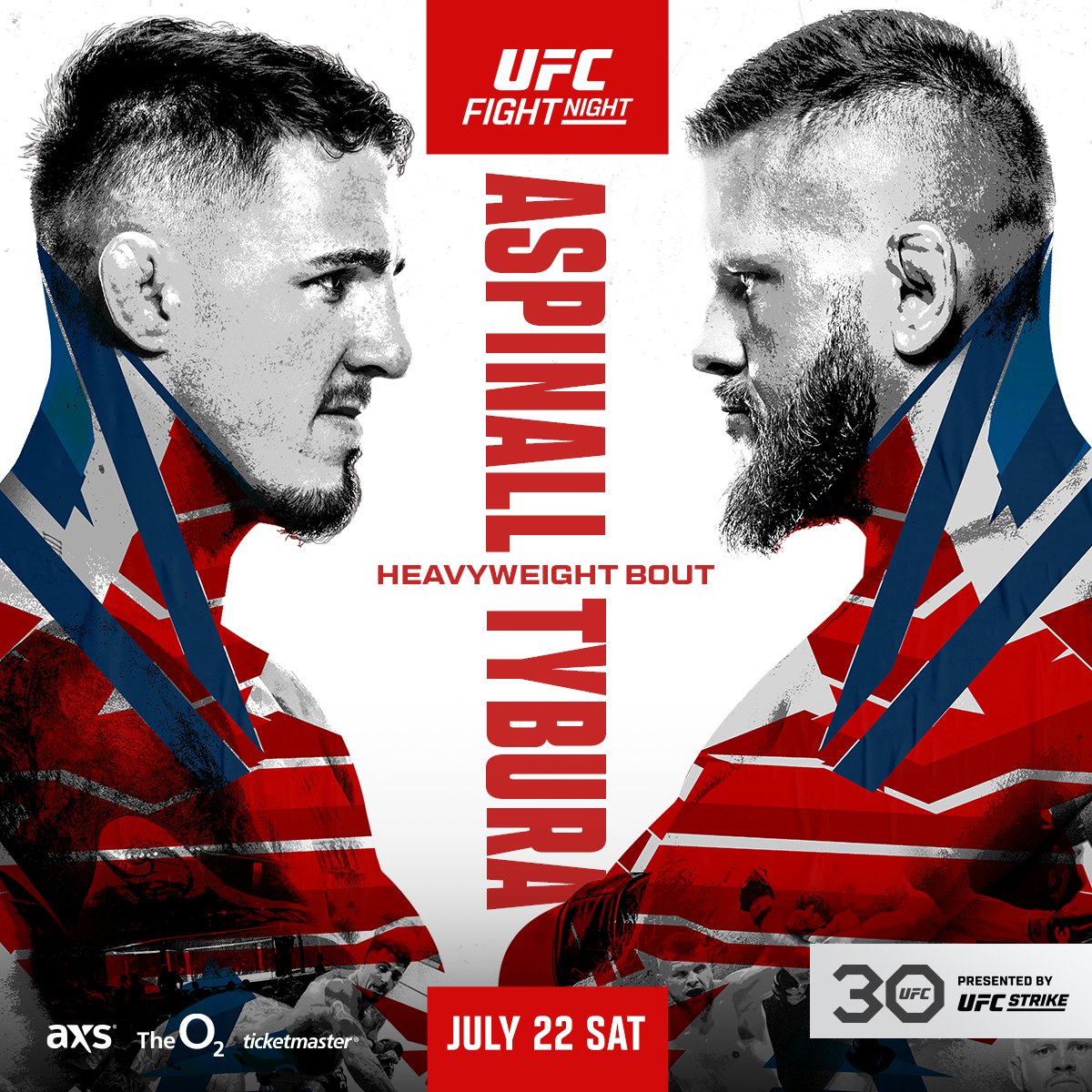 UFC on ESPN+ 82 - Londres - Poster et affiche