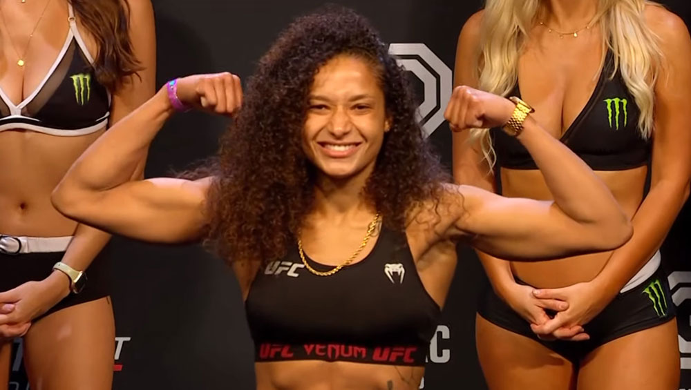 UFC Paris - La pesée cérémoniale : Zarah Fairn vs Jacqueline Cavalcanti