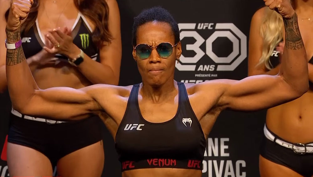 UFC Paris - La pesée cérémoniale : Zarah Fairn vs Jacqueline Cavalcanti