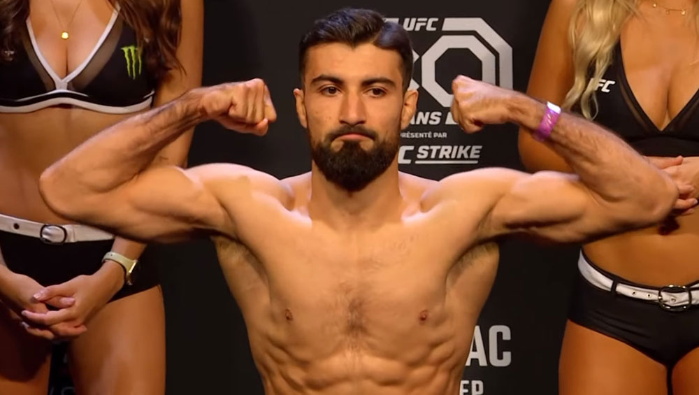 UFC Paris - La pesée cérémoniale : Farid Basharat vs Kleydson Rodrigues