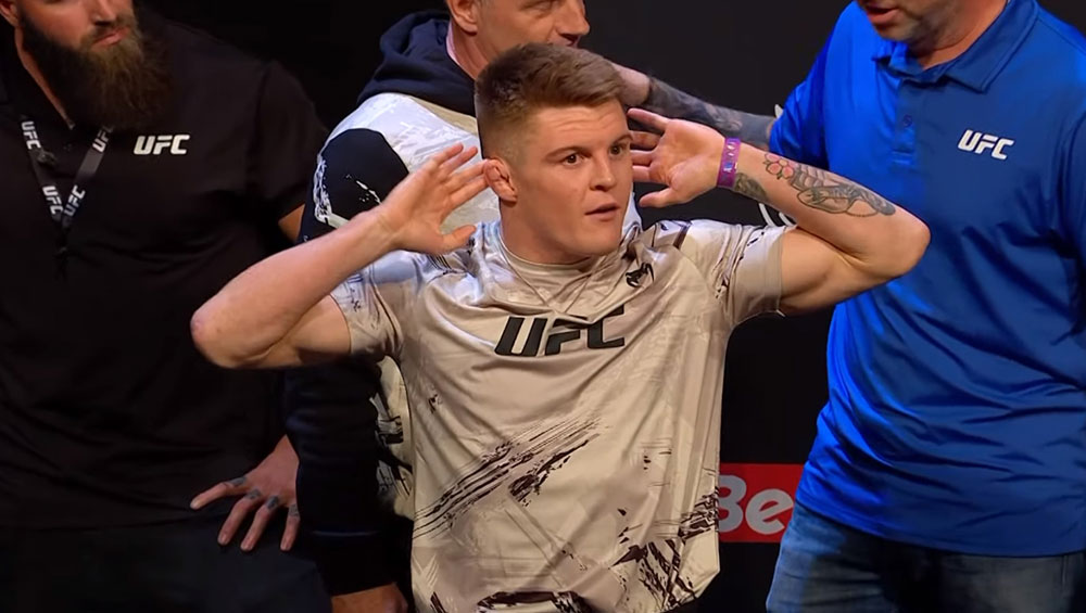 UFC Paris - La pesée cérémoniale : Taylor Lapilus vs Caolan Loughran