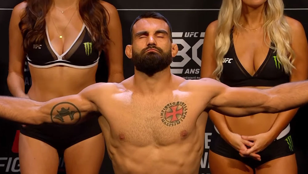 UFC Paris - La pesée cérémoniale : Benoit Saint-Denis vs Thiago Moises