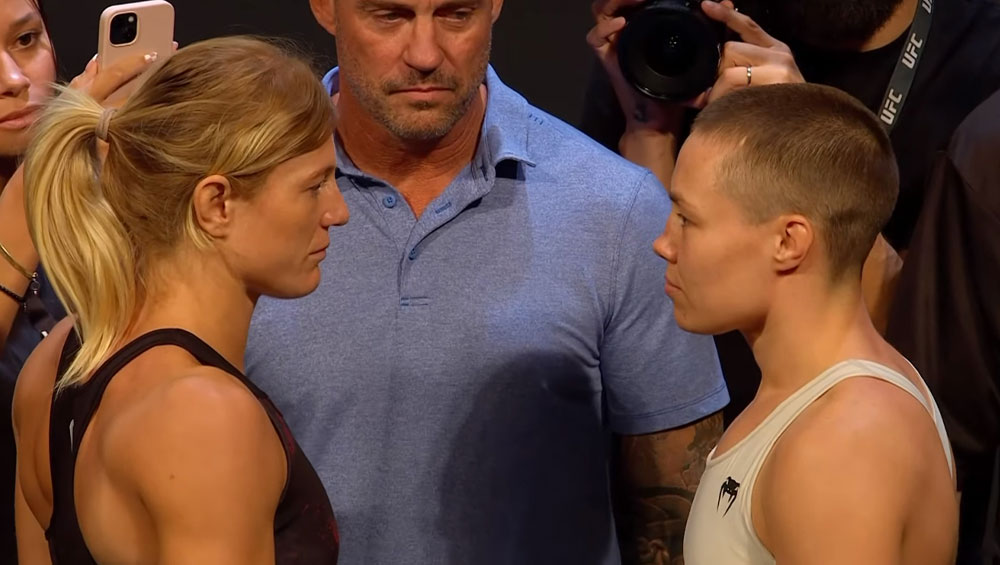 UFC Paris - La pesée cérémoniale : Rose Namajunas vs Manon Fiorot