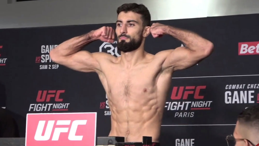 UFC Paris la pesée offcielle : Farid Basharat