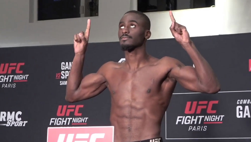 UFC Paris la pesée offcielle : William Gomis