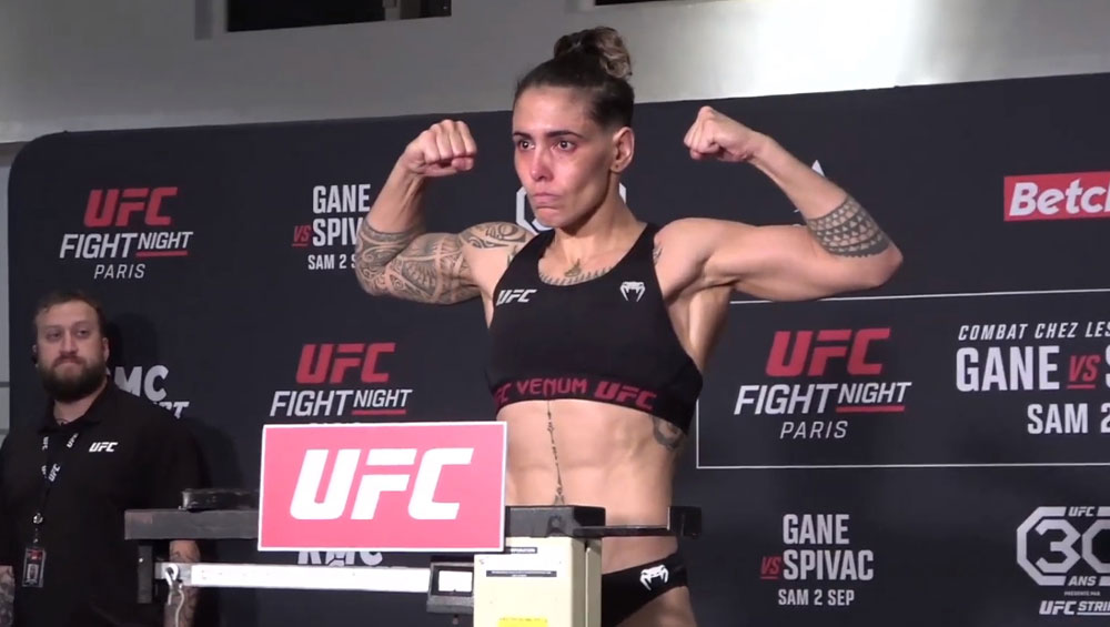 UFC Paris la pesée offcielle : Nora Cornolle