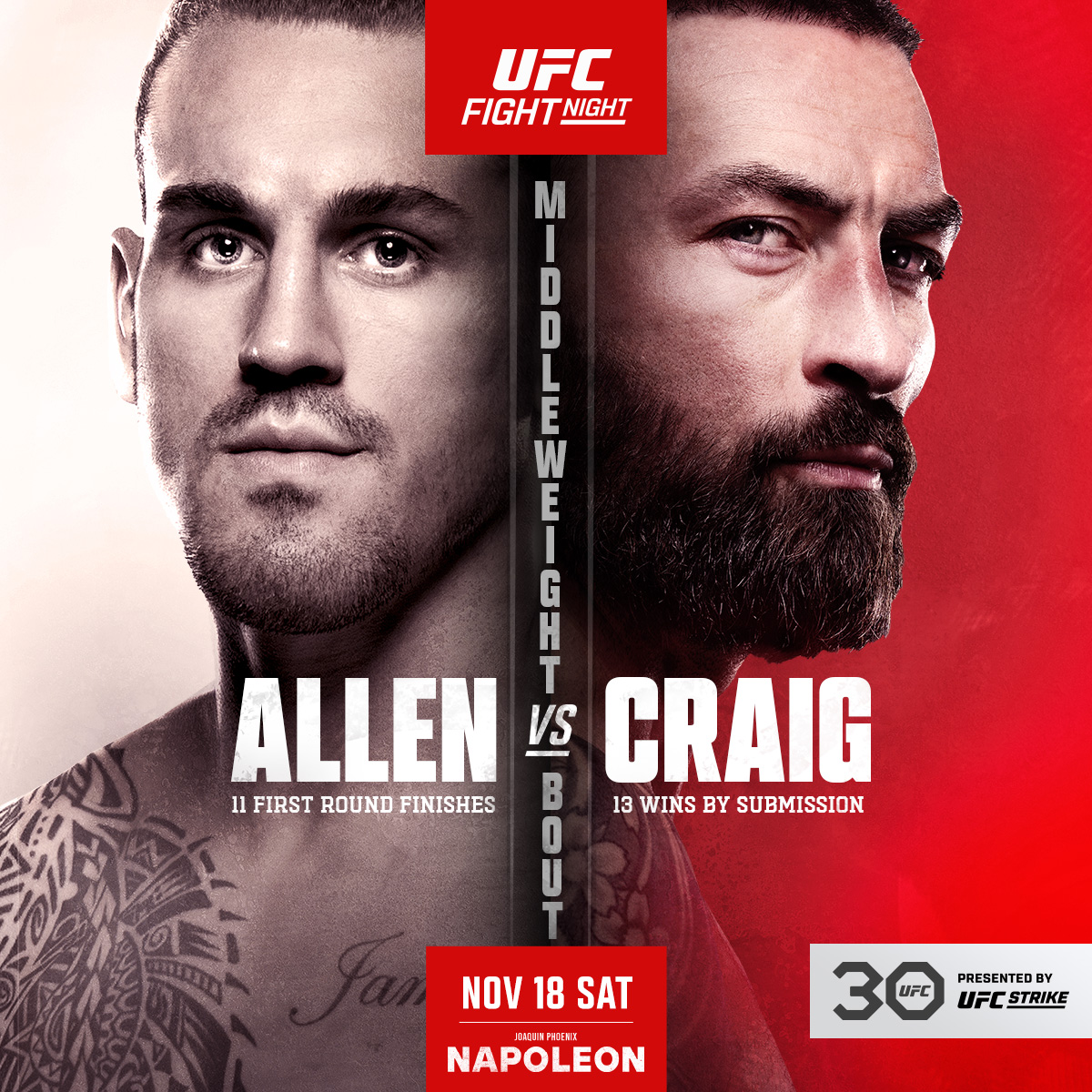 UFC on ESPN+ 90 - Las Vegas - Poster et affiche