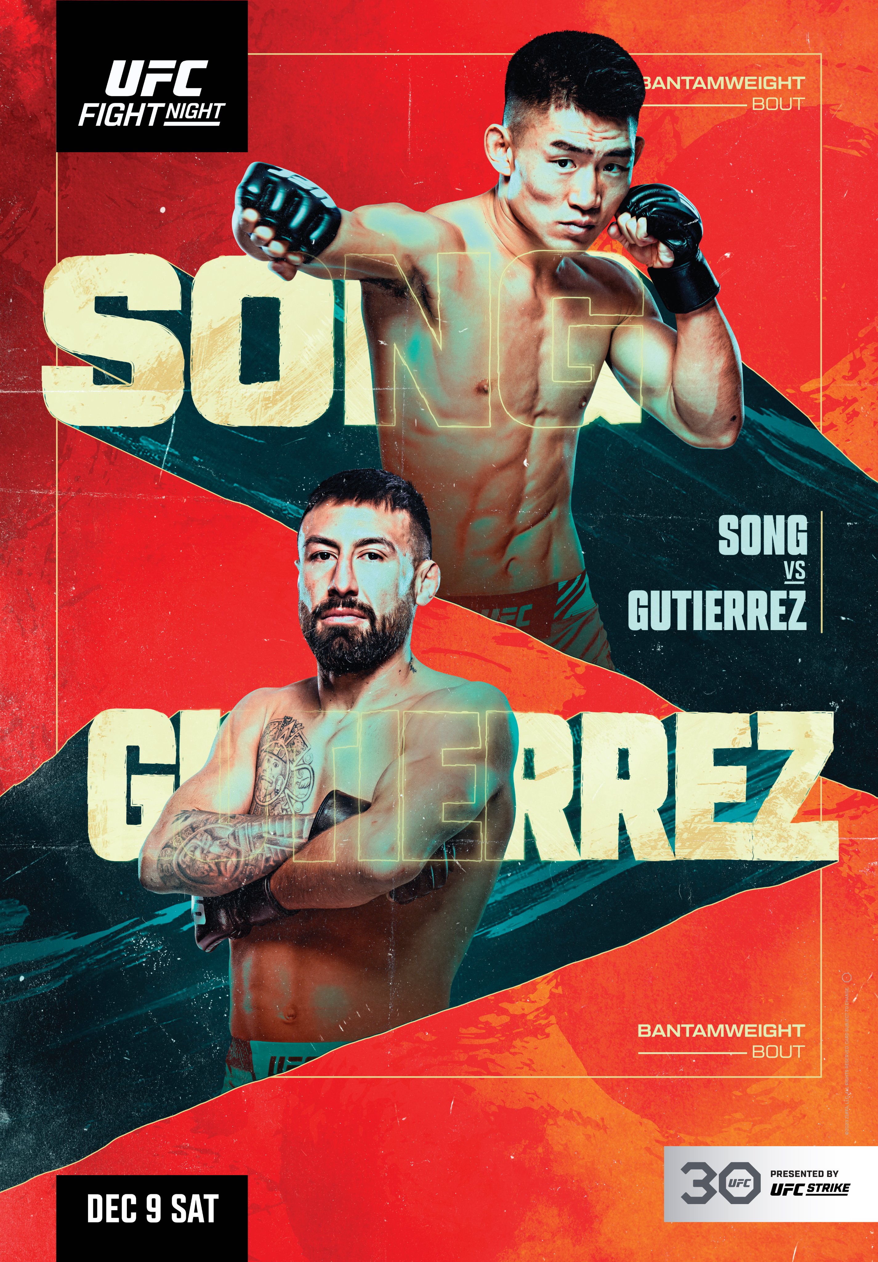 UFC on ESPN+ 91 - Las Vegas - Poster et affiche