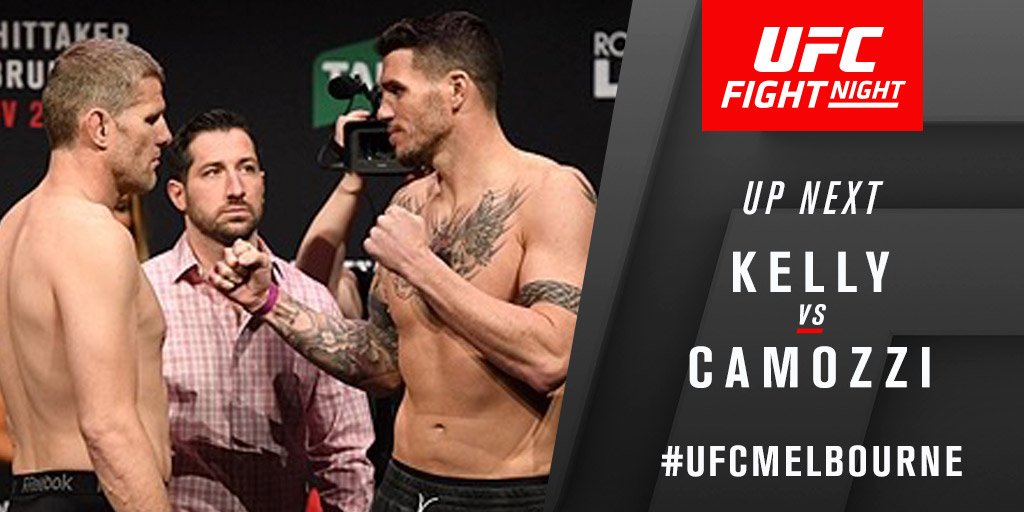 Daniel Kelly contre Chris Camozzi