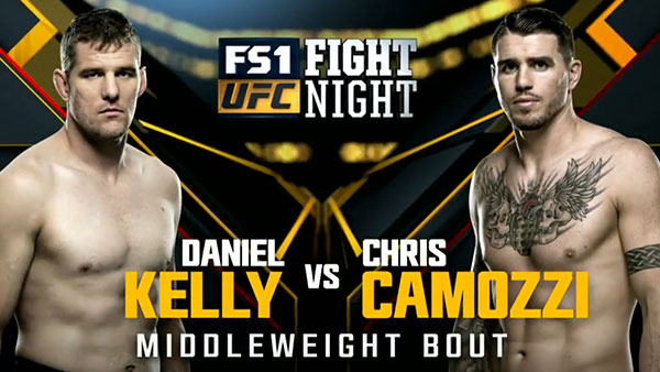 Daniel Kelly contre Chris Camozzi