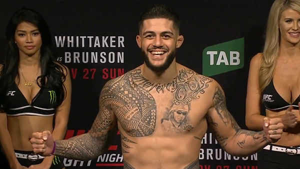 Khalil Rountree contre Tyson Pedro