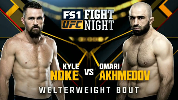 Kyle Noke contre Omari Akhmedov