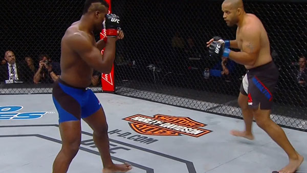 Francis Ngannou contre Anthony Hamilton