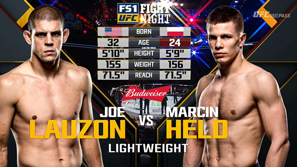 Joe Lauzon contre Marcin Held