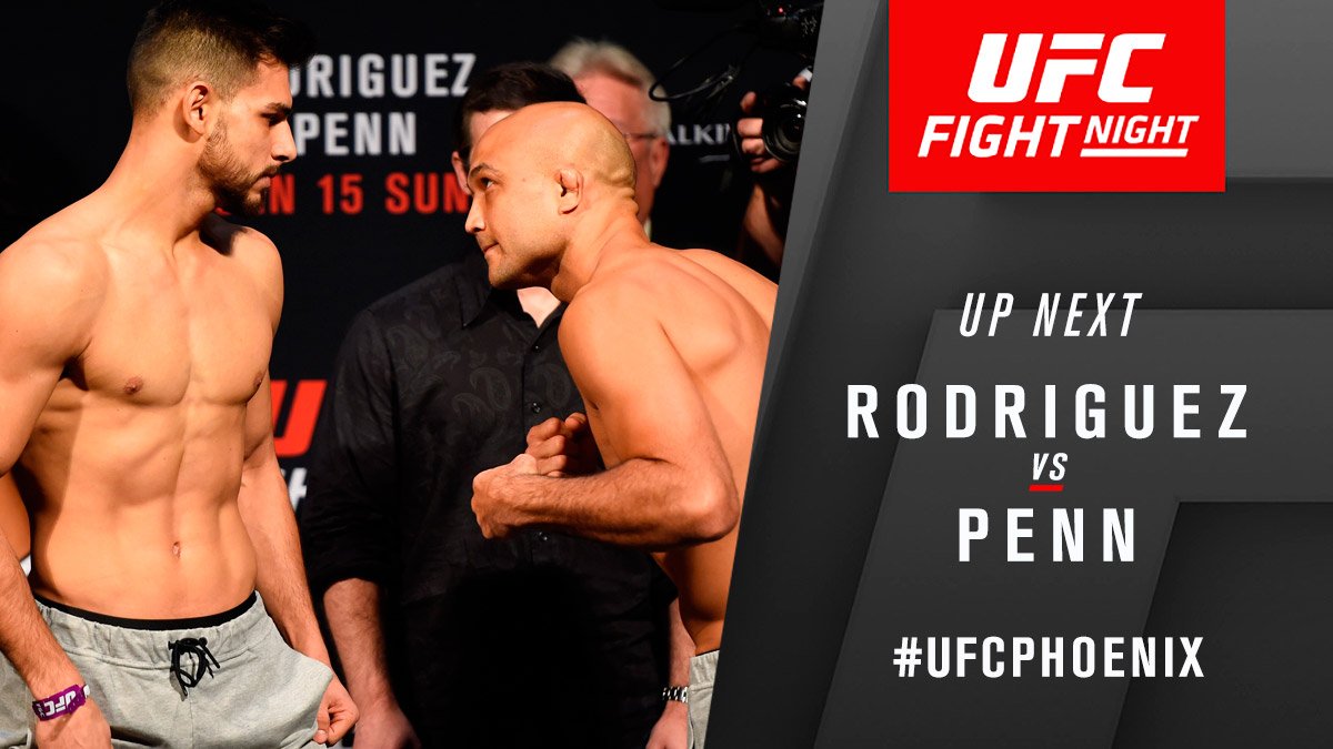 Yair Rodriguez contre B.J. Penn