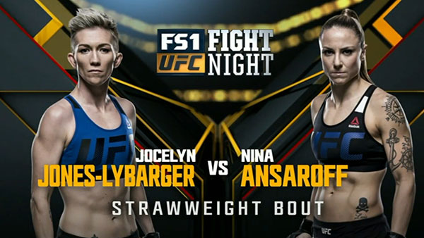 Jocelyn Jones-Lybarger contre Nina Ansaroff