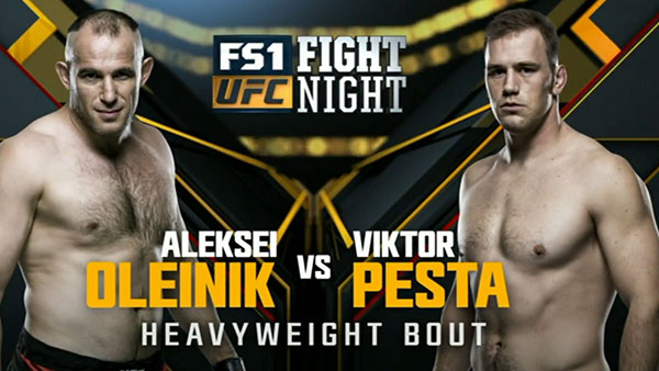 Aleksei Oleinik contre Viktor Pesta