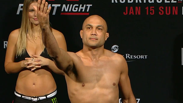 Yair Rodriguez contre B.J. Penn