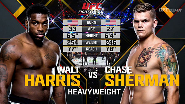 Walt Harris contre Chase Sherman