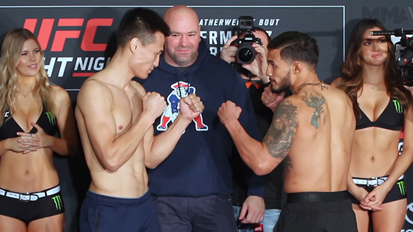 Dennis Bermudez contre Chan Sung Jung